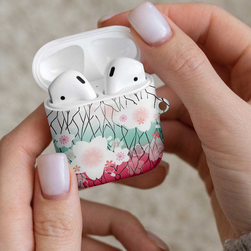 Japanese Kocho Pattern AirPods Case Insect Pillar Butterfly Flower Fairy LT9 - Polynesian Pride