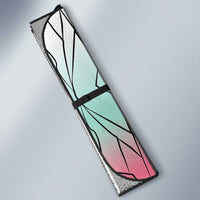 Japanese Kocho Pattern Auto Sun Shade Insect Pillar Butterfly Flower Fairy - Polynesian Pride