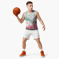 Japanese Kocho Pattern Basketball Jersey Insect Pillar Butterfly Flower Fairy LT9 - Polynesian Pride