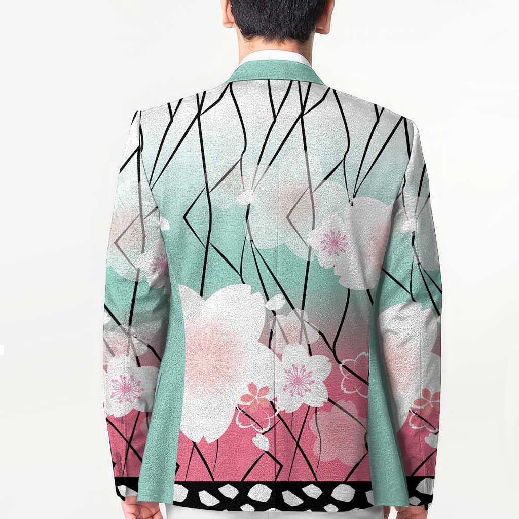 Japanese Kocho Pattern Blazer Insect Pillar Butterfly Flower Fairy LT9 - Polynesian Pride
