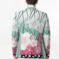 Japanese Kocho Pattern Blazer Insect Pillar Butterfly Flower Fairy LT9 - Polynesian Pride
