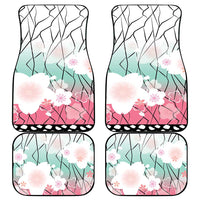 Japanese Kocho Pattern Car Mats Insect Pillar Butterfly Flower Fairy LT9 - Polynesian Pride
