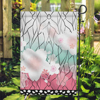 Japanese Kocho Pattern Garden Flag Insect Pillar Butterfly Flower Fairy - Polynesian Pride