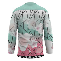 Japanese Kocho Pattern Hockey Jersey Insect Pillar Butterfly Flower Fairy LT9 - Polynesian Pride