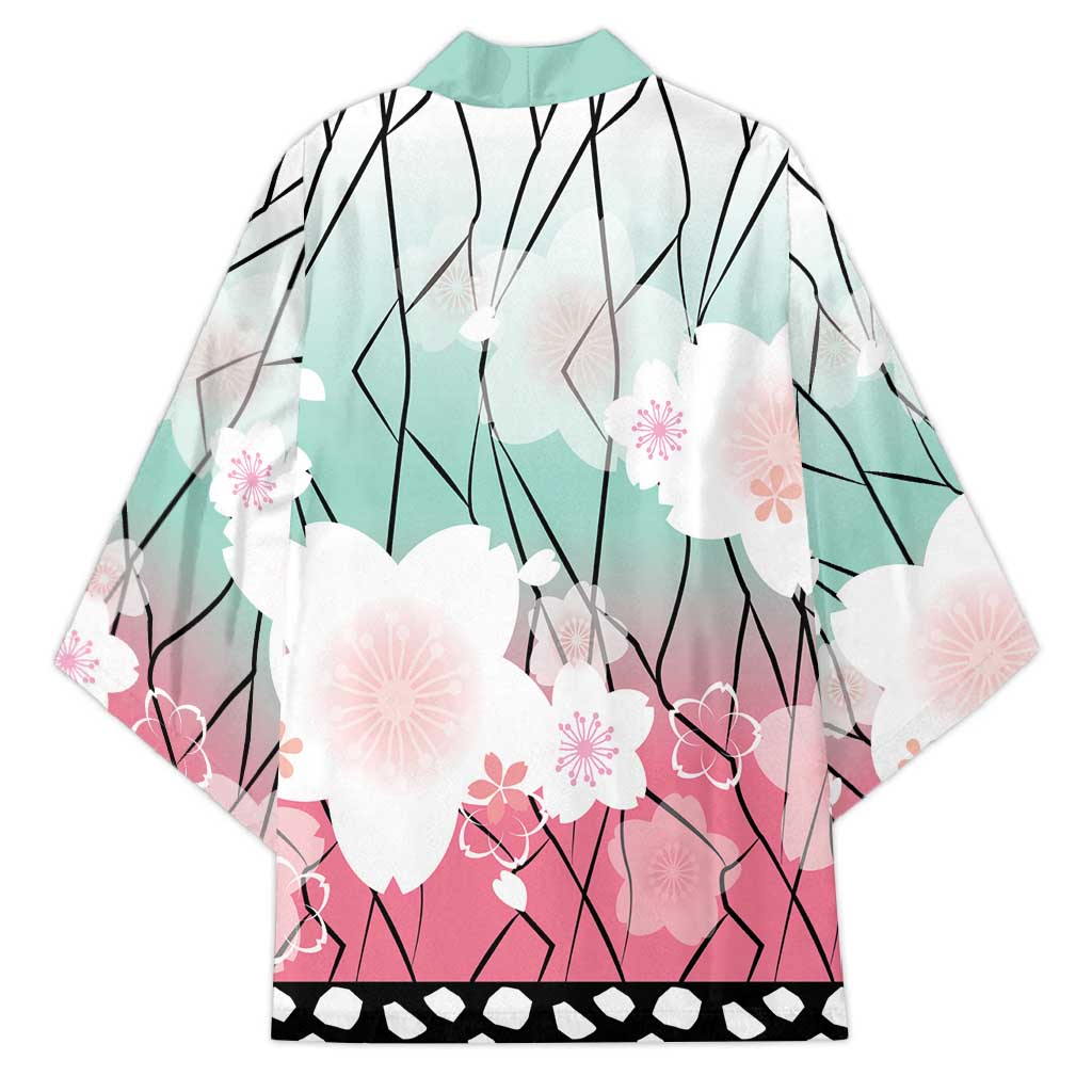 Japanese Kocho Pattern Kimono Insect Pillar Butterfly Flower Fairy - Polynesian Pride