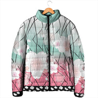 Japanese Kocho Pattern Padded Jacket Insect Pillar Butterfly Flower Fairy LT9 - Polynesian Pride