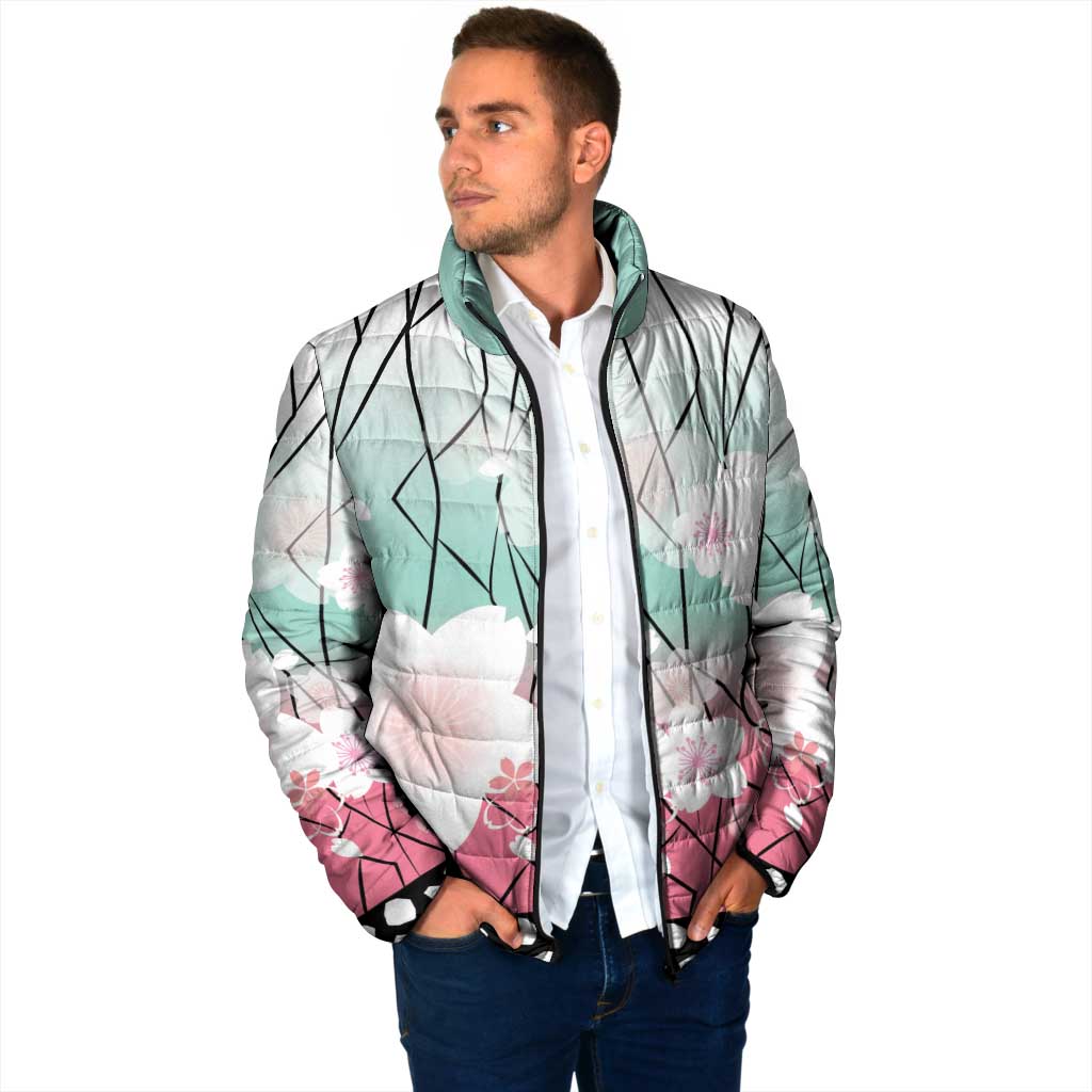 Japanese Kocho Pattern Padded Jacket Insect Pillar Butterfly Flower Fairy LT9 - Polynesian Pride