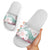 Japanese Kocho Pattern Slide Sandals Insect Pillar Butterfly Flower Fairy - Polynesian Pride