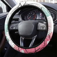 Japanese Kocho Pattern Steering Wheel Cover Insect Pillar Butterfly Flower Fairy LT9 - Polynesian Pride