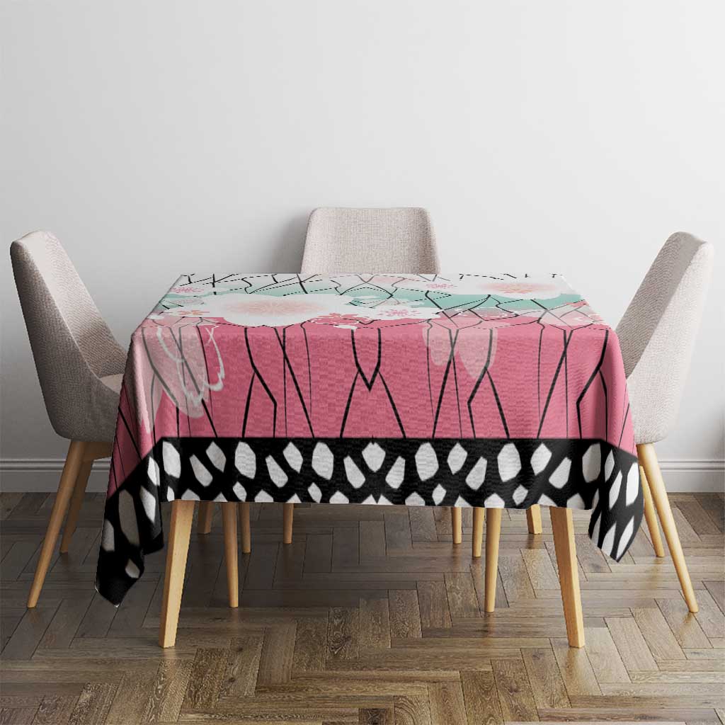 Japanese Kocho Pattern Tablecloth Insect Pillar Butterfly Flower Fairy LT9 - Polynesian Pride