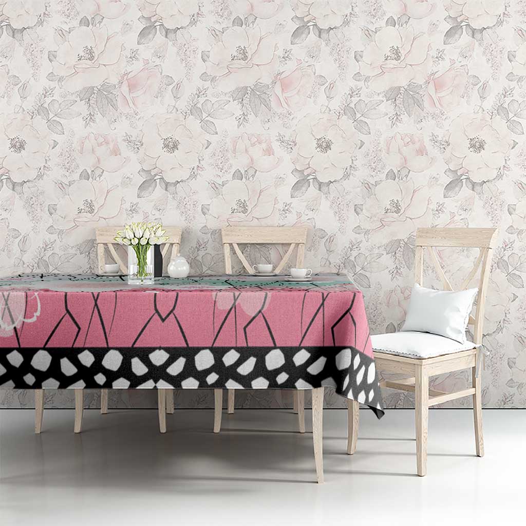 Japanese Kocho Pattern Tablecloth Insect Pillar Butterfly Flower Fairy LT9 - Polynesian Pride