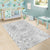 Samoa Lotu Tamait Area Rug Tropical Plant White Sunday With Polynesia Pattern LT9 - Polynesian Pride