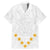 Tonga White Sunday Family Matching Mermaid Dress and Hawaiian Shirt Polynesian Plumeria Tribal Simple LT9 Dad's Shirt - Short Sleeve White - Polynesian Pride