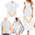 Tonga White Sunday Family Matching Summer Maxi Dress and Hawaiian Shirt Polynesian Plumeria Tribal Simple LT9 - Polynesian Pride