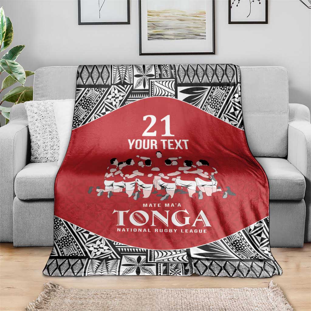 Custom Tonga Rugby Mate Ma'a Blanket Tonga XIII Make History Pacific Champions LT9 - Polynesian Pride