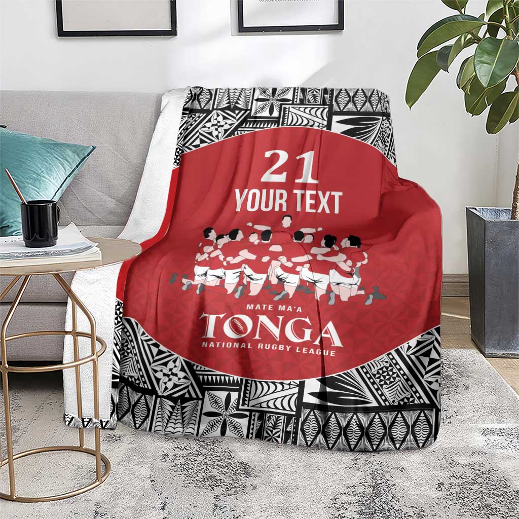 Custom Tonga Rugby Mate Ma'a Blanket Tonga XIII Make History Pacific Champions LT9 - Polynesian Pride