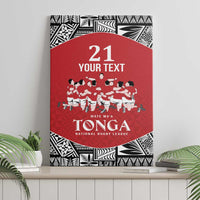 Custom Tonga Rugby Mate Ma'a Canvas Wall Art Tonga XIII Make History Pacific Champions LT9 - Polynesian Pride