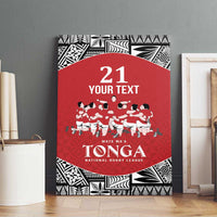 Custom Tonga Rugby Mate Ma'a Canvas Wall Art Tonga XIII Make History Pacific Champions LT9 - Polynesian Pride