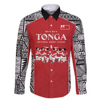 Custom Tonga Rugby Mate Ma'a Family Matching Long Sleeve Bodycon Dress and Hawaiian Shirt Tonga XIII Make History Pacific Champions
