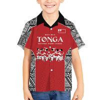 Custom Tonga Rugby Mate Ma'a Family Matching Short Sleeve Bodycon Dress and Hawaiian Shirt Tonga XIII Make History Pacific Champions