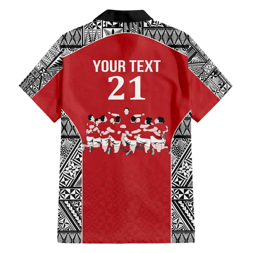 Custom Tonga Rugby Mate Ma'a Hawaiian Shirt Tonga XIII Make History Pacific Champions LT9 - Polynesian Pride