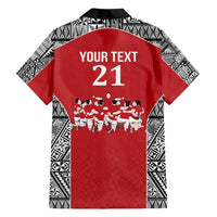 Custom Tonga Rugby Mate Ma'a Hawaiian Shirt Tonga XIII Make History Pacific Champions LT9 - Polynesian Pride