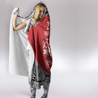 Custom Tonga Rugby Mate Ma'a Hooded Blanket Tonga XIII Make History Pacific Champions LT9 - Polynesian Pride