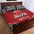 Custom Tonga Rugby Mate Ma'a Quilt Bed Set Tonga XIII Make History Pacific Champions