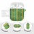 Hawaii Lei with Tribal Quilt Motif AirPods Case - Polynesian Pride