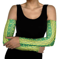Hawaii Lei with Tribal Quilt Motif Arm Sleeves LT9 - Polynesian Pride