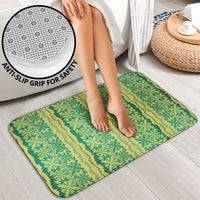 Hawaii Lei with Tribal Quilt Motif Bathroom Set - Polynesian Pride