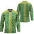 Hawaii Lei with Tribal Quilt Motif Hockey Jersey - Polynesian Pride