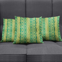 Hawaii Lei with Tribal Quilt Motif Pillow Cover - Polynesian Pride