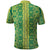 Hawaii Lei with Tribal Quilt Motif Polo Shirt