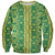 Hawaii Lei with Tribal Quilt Motif Sweatshirt