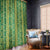 Hawaii Lei with Tribal Quilt Motif Window Curtain