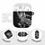 New Zealand Rugby Warrior Custom AirPods Case Black Fern Taniko Motif - Polynesian Pride