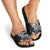 New Zealand Rugby Warrior Custom Slide Sandals Black Fern Taniko Motif - Polynesian Pride