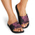 New Zealand Rugby Warrior Custom Slide Sandals Pink Fern Taniko Motif - Polynesian Pride