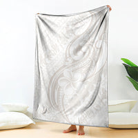 Hawaii Plumeria Lokelani Pikake Lei Blanket Sandy Beige Polynesian Tattoo LT9 - Polynesian Pride