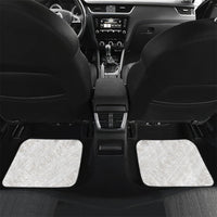 Hawaii Plumeria Lokelani Pikake Lei Car Mats Sandy Beige Polynesian Tattoo
