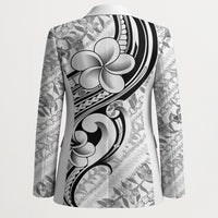 Hawaii Plumeria Lokelani Pikake Lei Blazer Ele'ele Polynesian Tattoo