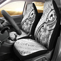 Hawaii Plumeria Lokelani Pikake Lei Car Seat Cover Ele'ele Polynesian Tattoo LT9 - Polynesian Pride