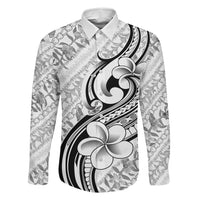 Hawaii Plumeria Lokelani Pikake Lei Family Matching Summer Maxi Dress and Hawaiian Shirt Ele'ele Polynesian Tattoo