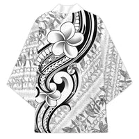 Hawaii Plumeria Lokelani Pikake Lei Kimono Ele'ele Polynesian Tattoo