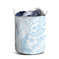 Hawaii Plumeria Lokelani Pikake Lei Laundry Basket Uliuli Polynesian Tattoo LT9 - Polynesian Pride