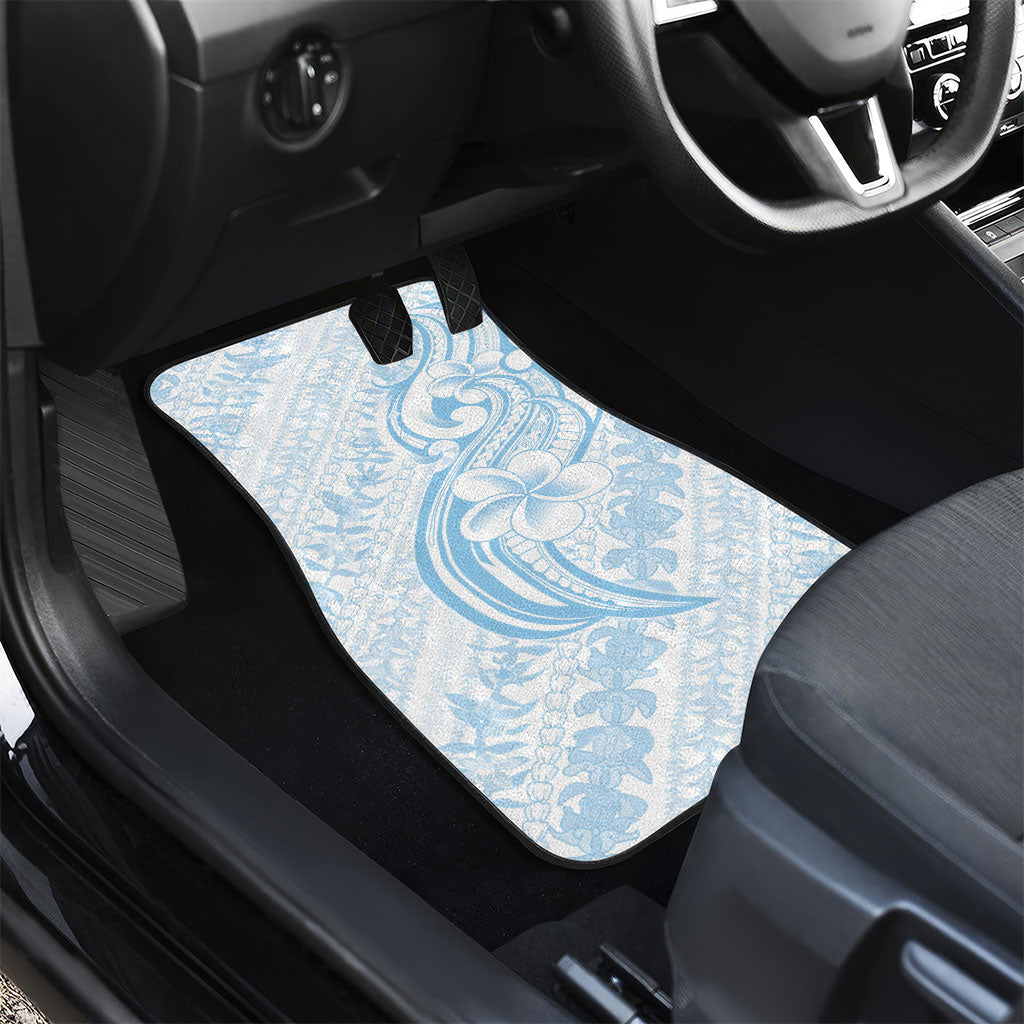 Hawaii Plumeria Lokelani Pikake Lei Car Mats Uliuli Polynesian Tattoo