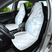 Hawaii Plumeria Lokelani Pikake Lei Car Seat Cover Uliuli Polynesian Tattoo