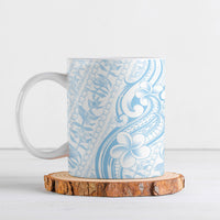 Hawaii Plumeria Lokelani Pikake Lei Ceramic Mug Uliuli Polynesian Tattoo