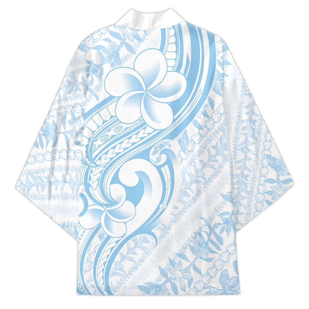 Hawaii Plumeria Lokelani Pikake Lei Kimono Uliuli Polynesian Tattoo